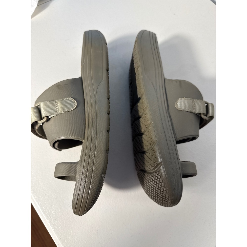 Suicoke Padri-t Olive Green Toe Loop Slides Mens Adjustable Strap Sandals Sz 12 - Picture 3 of 13